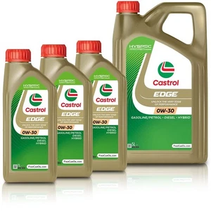 3x 1 L + 5 L = 8 LITER CASTROL EDGE 0W-30 MOTOR-ÖL 31439251 - Bild 1 von 8