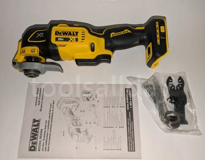 Multiherramienta oscilante inalámbrica de 3 velocidades DEWALT DCS356B 20V Li-ion XR con hoja - Imagen 1 de 4