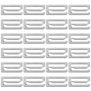 24 Stück Haarspange Friseur Kittel Clips Umhang U-Form Druckknopf Clip: Haarschnitt - Bild 1 von 12