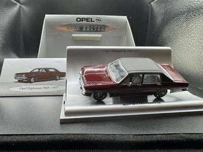 Opel diplomat promozionale Opel Minichamps scala 1/43, prima serie rare in box  - Immagine 1 di 4