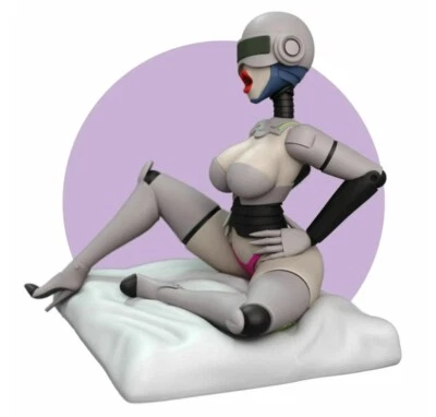 1/24 Resin Figure Model Kit Beautiful Woman Gwendolyn NSFW Unassembled Unpainted - Image 1 of 4