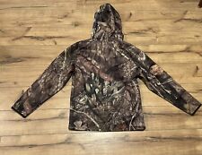 Realtree Pull Over Camo Hoodie With Built-in Face Mask Size Youth XL (14/16)