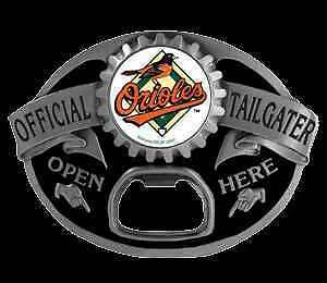 BALTIMORE ORIOLES TAILGATER BOTTLE OPENER SISKIYOU BELT BUCKLE Cover