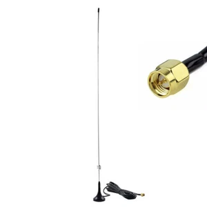 NAGOYA UT-108UV SMA-Male Dual Band Mobile Magnet Antenna For Yaesu  Radio - Zdjęcie 1 z 4