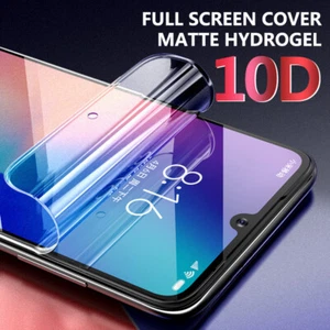 10D Hydrogel Film Frosted Full Cover Matte Screen Protective For Cell Phones - Picture 1 of 30