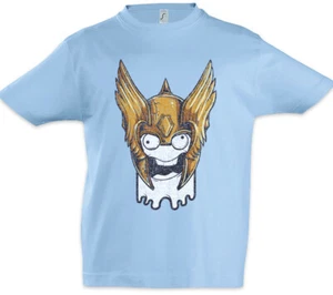 Ghost Helmet Kids Boys T-Shirt Spirit Halloween Trick or Fun Treat - Picture 1 of 1