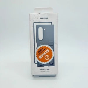 GENUINE Samsung Silicone Case Cover for Galaxy Z Fold6 - Gray SEALED - Picture 1 of 2
