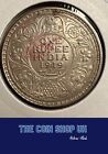 BRITISH INDIA ONE RUPEE COIN 1919 SILVER to