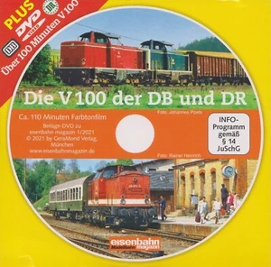 DVD Die V100 der DB und DR! Bundesbahn Reichsbahn Eisenbahn Modellbahn Magazin - Bild 1 von 2