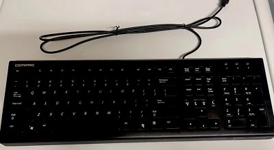 ⭐️⭐️⭐️⭐️⭐️ Compaq 505130-371 Wired USB Keyboard Slim Classic - Image 1 of 3