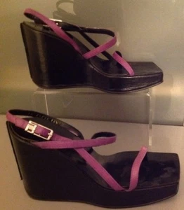 Sergio Rossi 36 1/2 Purple Sandals - Picture 1 of 12