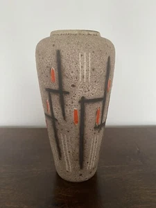 Foreign Keramik Vase WGP pottery 50er fat lava vintage 60er Retro Design - Picture 1 of 6