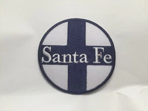 SANTA FE  RAILROAD  NEW EMBROIDERED IRON  ON NAME PATCH  - Picture 1 of 1