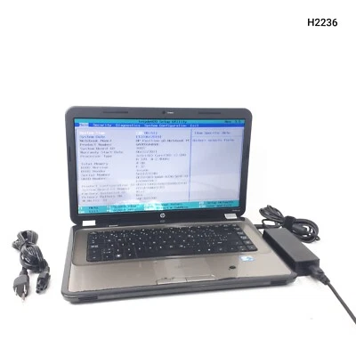 HP Pavilion g6-1b33ca 15.6" i3-M 370 4GB Ram 500 GB HDD No OS Boots BIOS H2236 - Image 1 of 4