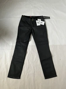 Sinequanone Denim De Ville Black Waxed Coated Jeans Gr. M Neu mit Etikett - Bild 1 von 8