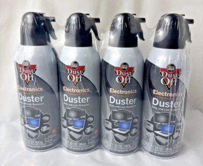 Falcon Dust-Off Electronics Compressed Gas Duster, 10oz - 4 Pack Lint Remover - Image 1 of 4