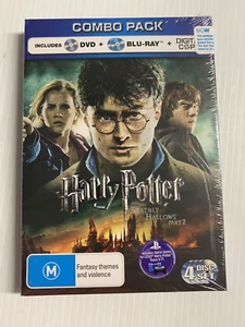 Harry Potter and the Deathly Hallows Part 2 Combo Pack DVD Blu-ray & Digital New - Picture 1 of 5