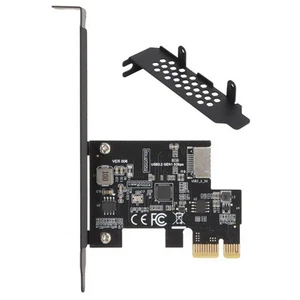 1*PCI-E To USB3.2 GEN1 Expansion Card 5Gbps Front Type-E A-Key Adapter for Mac - Afbeelding 1 van 14