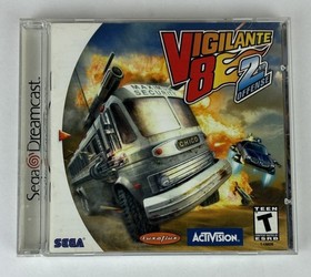 Vigilante 8 2nd Offense Sega Dreamcast 1999 Activision Complete W/ Reg Card CIB