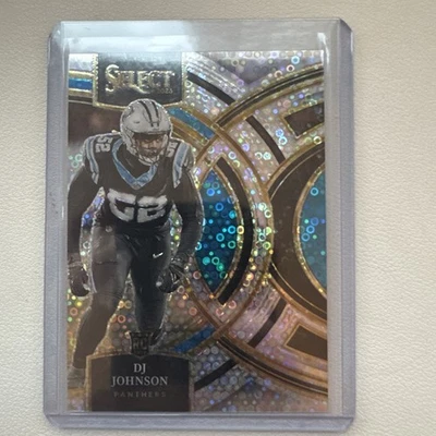 2023 Panini Select Premier Level Disco Prizm DJ Johnson #143 Rookie RC - Image 1 of 2