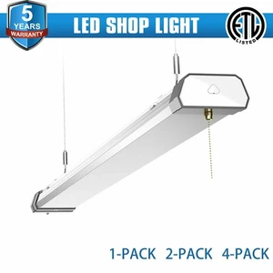 120W Linkable LED Utility Shop Light For Workshop Office Garage Factory 5000K - Picture 1 of 15