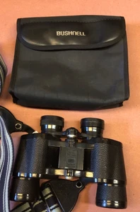 Bushnell Falcon 7x35 Binoculars Insta Focus Coated Optics 357/1000 w/case - Picture 1 of 5