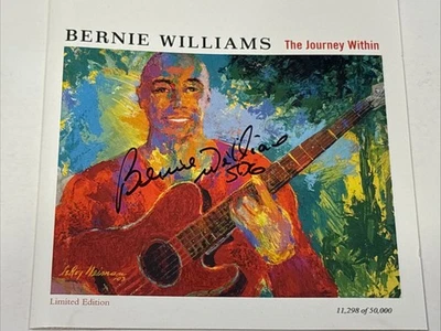 PROMOCIÓN FIRMADA - Bernie Williams CD The Journey Within - Edición limitada numerada Foto 1 de 4