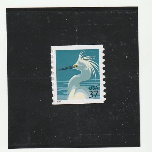 Scott  Coil  # 3829 US  Snowy Egret   M/NH  O/G  Free ship - Image 1 of 1