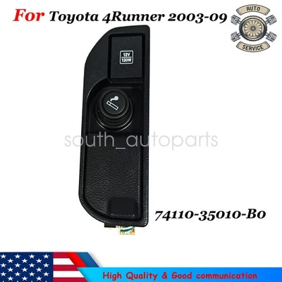 Fit 2005-09 Toyota 4Runner Center Console Ashtray & Cigarette Lighter Smoker Kit - Изображение 1 из 4