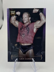 Lex Luger 2016 Topps WWE Undisputed Purple # /99  Wrestling  Card SP Rare - Picture 1 of 2