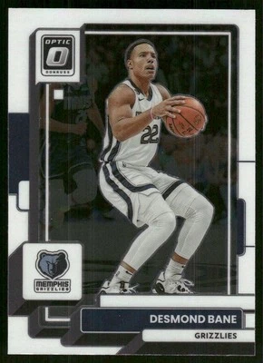2022-23 Donruss Optic #190 Desmond Bane Memphis Grizzlies Basketball Card - Image 1 of 2