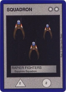 Rapier Fighters - Sapphire Squadron - SotG Base Set - Star of the Guardians CCG - Picture 1 of 6