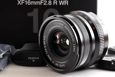 Lente asférica Fujifilm Fujinon XF 16mm F2.8 R WR Super EBC EXCELENTE COMO... - Imagen 1 de 4