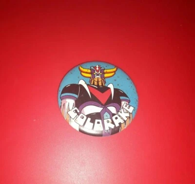 Atlas UFO ROBOT spilletta in latta vintage anni 70/80  GOLDRAKE   made in Italy  - Immagine 1 di 2