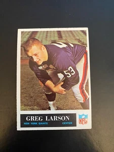 1965 PHILADELPHIA FOOTBALL #118 GREG LARSON!! $1 SHIPPING!! - Picture 1 of 2