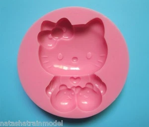 Molde De Silicona Gatita Hello Kitty Para Resina Yeso Chocolate Pasta - Bild 1 von 1