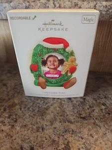 Hallmark Keepsake "Little Cookie Tester" Christmas Photo Holder Ornament 2009 - Picture 1 of 5