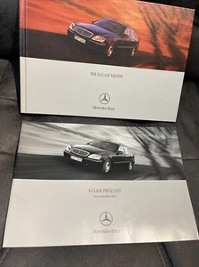Mercedes S-Class Hardback Brochure And Price List 70 Pages Sept 2000 - Picture 1 of 8