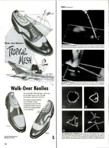 1951 Koolies PRINT AD Tropical Mesh Herrenschuhe - Bild 1 von 1