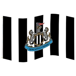 Bandera Newcastle United FC - Mercancía Oficial Nueva - Imagen 1 de 3