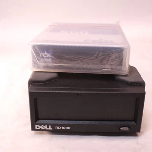 Unidad de cartucho USB externa Dell PowerVault RD1000 con cartucho RDX de 500 GB - Imagen 1 de 5