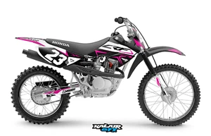 Graphics Kit for HONDA CRF80 CRF100 (2004-2016) EVADER-Magenta - Picture 1 of 4