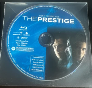 NEW THE PRESTIGE (2006) - Blu-ray disc only in clear plastic envelope / no case - Picture 1 of 3