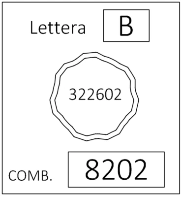 For Maserati FREE FEDEX 2 DAY 8202 (B) OEM Replace Wheel Lock Key GT Quattroport - Image 1 of 3