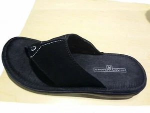 STACY ADAMS MEN'S FREEPORT SANDAL BLACK Suede 24666 008 - Picture 1 of 2