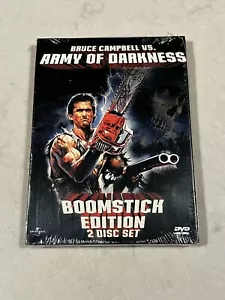 BRUCE CAMPBELL VS ARMY OF DARKNESS: BOOMSTICK EDITION 2 DISC EDITION R1 DVD - Picture 1 of 2