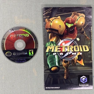 Metroid Prime Nintendo GameCube W/ Disc & Manual DL-DOL-GM8E-USA Video Game - Picture 1 of 15