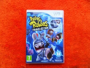 RAVING RABBIDS viaggia nel tempo - COVER/CUSTODIA originale - nintendo wii - Foto 1 di 3