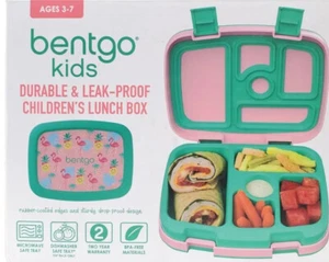 Bentgo Kinder Drucke Auslaufsicher, 5 Fächer Bento-Stil Mittagessen BGKDPT-TRO - Bild 1 von 2