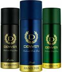 Denver Hamilton Calibre & Pride Deodorant Spray Pack Of 3 165ml Each